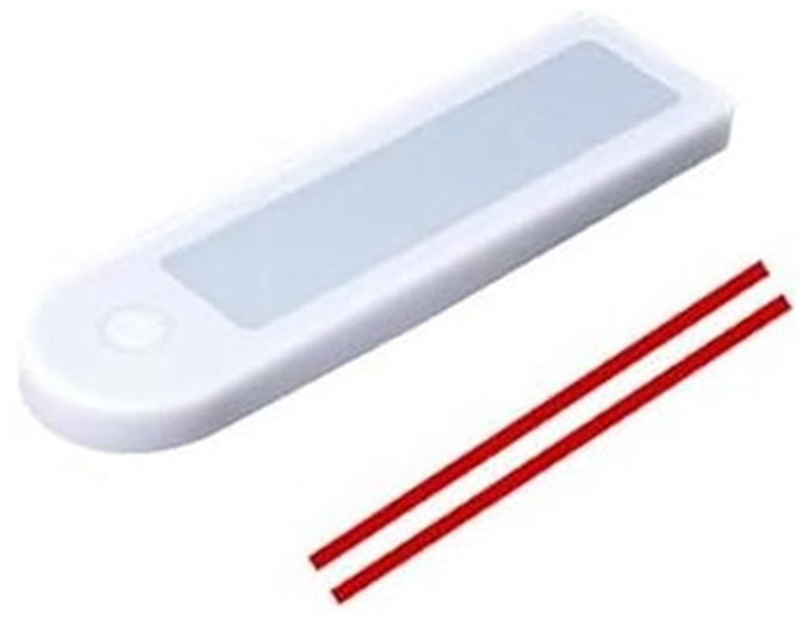 Rynplex Wasserdichtes Displayschutzgehäuse for die Armaturenbrettabdeckung for Xiaomi M365 1S Pro Pro 2 MI 3 Elektroroller-Board-Panel-Schutz Scooter-Armaturenbrett-Abdeckung(White) von Rynplex