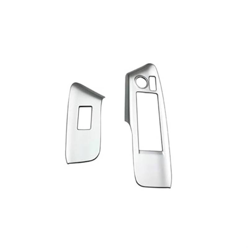 Rynplex Zierleiste for Fensterglas-Hebeknopf, for Toyota Sienta 2023+, Auto-Mattsilber, Schalter, Türarmlehne, Verkleidung, Fenstersteuerungsleiste Abdeckung für Autofensterschalter von Rynplex