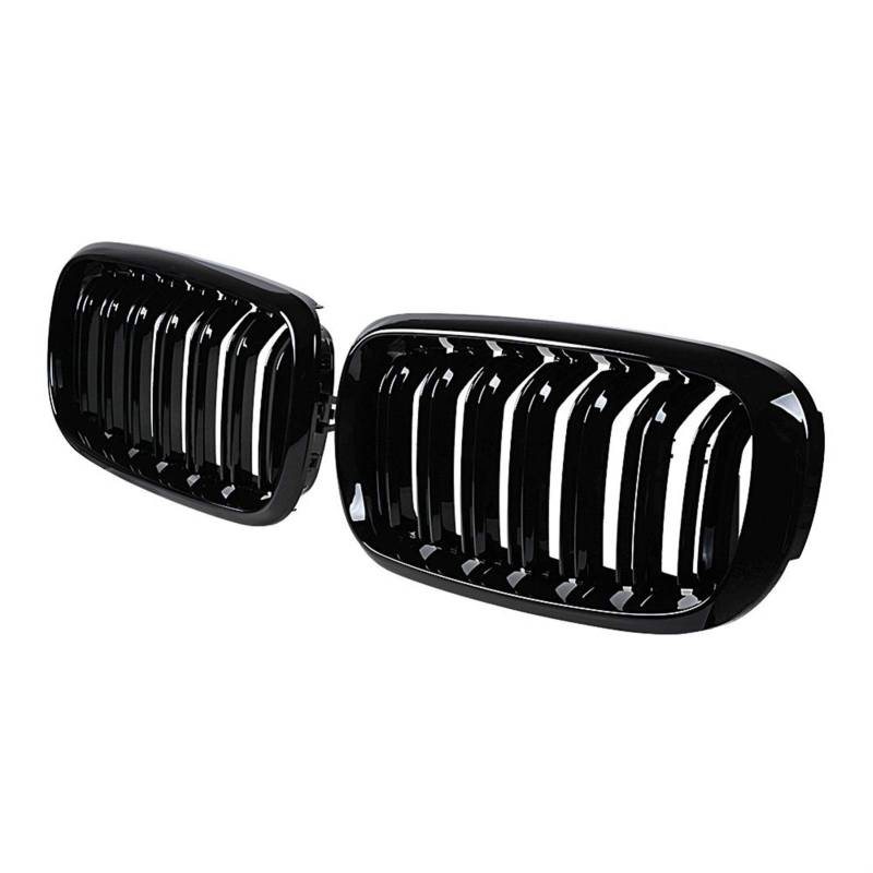 Rynplex for, for F15 Grille Line Front Ersatzgrill glänzend schwarz, for X6 F16 2014 2015 2016 2017 2018 Auto-Kühlergrill von Rynplex