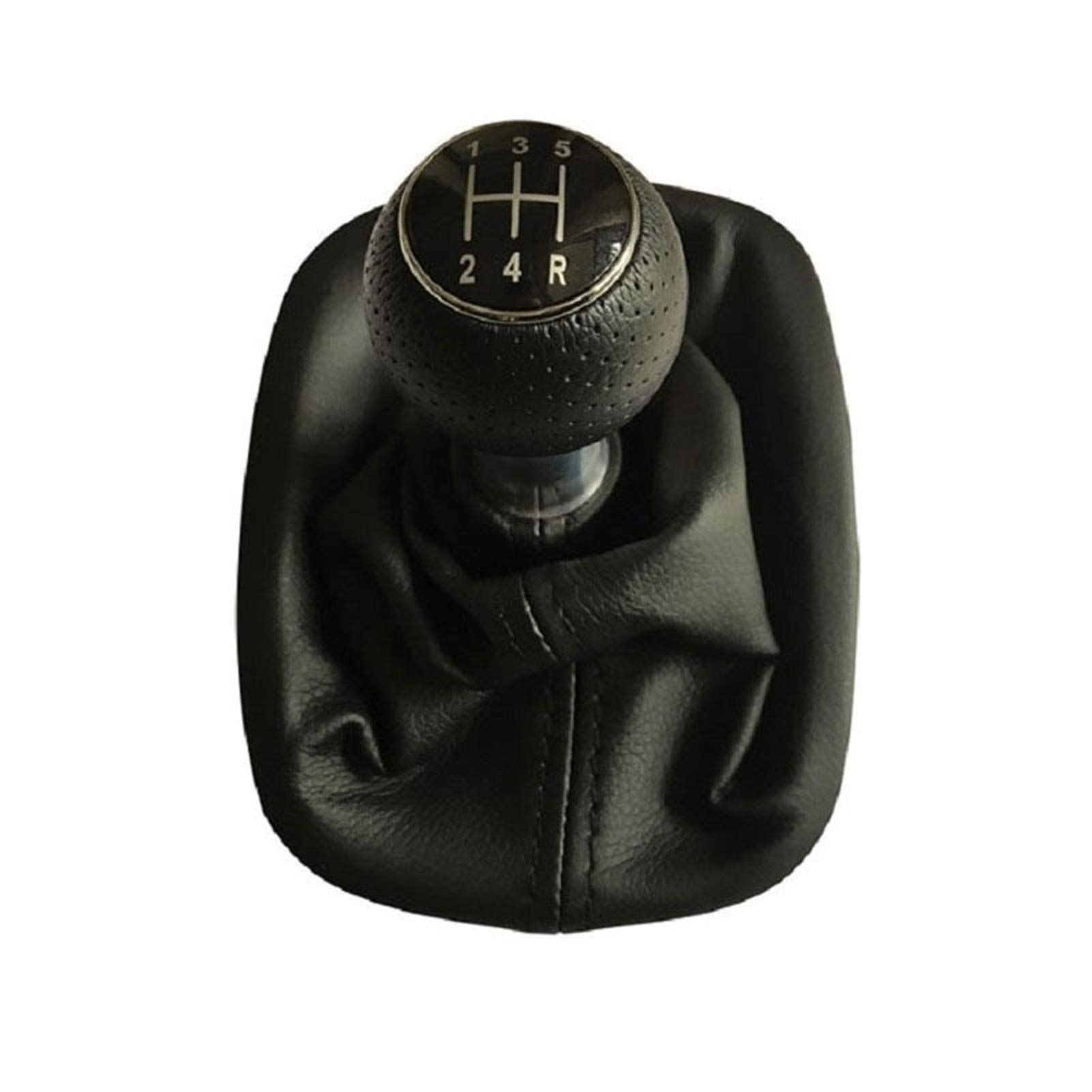 Rynplex for Passat B5 B5.5 1998–2004 B5FL (2000–2005) 3BB53B23B5 1996–2000 5/6-Gang-Auto-Schaltknauf mit A3-Knopf 12 mm Auto-Schaltknauf(12345R) von Rynplex