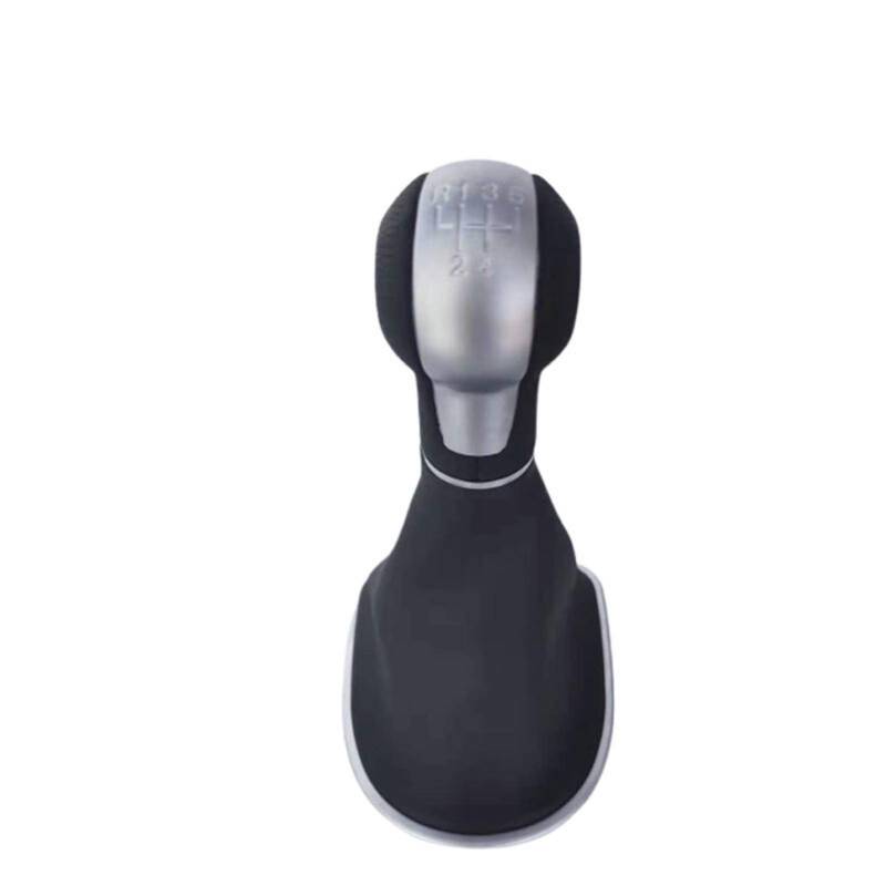 Rynplex for Seat Leon II (2005–2012), Altea XL (2004–2012), for Seat Toledo III (2004–2009), 5-Gang-6-Gang-MT-Auto-Schaltknauf mit Ledermanschette Auto-Schaltknauf(5speed) von Rynplex
