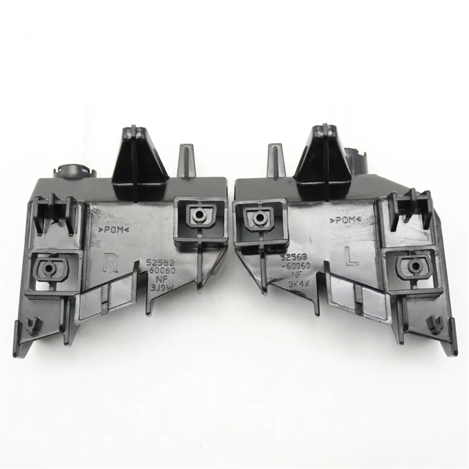 Rynplex for Toyota, for Land Cruiser Prado LC150 2010–2017, Auto-Heckstoßstange, Rücklicht, Lampenhalterung, Halterung, Scheinwerfer, Feste Basis Auto-Stoßstangenhalterung(1 Pair L and R) von Rynplex