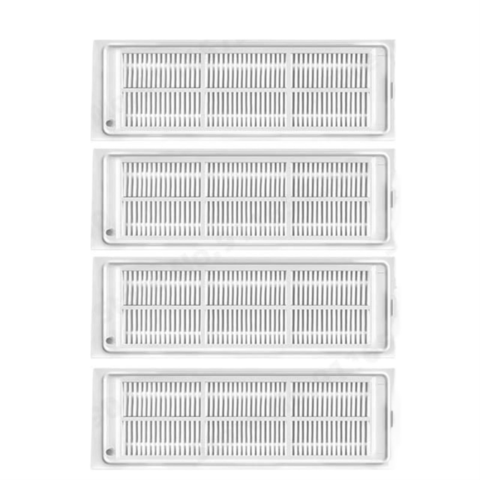 Rynplex for Xiaomi, Mijia Mi STYTJ02YM MVXVC01-JG, for Viomi, SE Robotic Staubsauger Teile 2 in 1 Wasser Tank Staub Box Teile Zubehör Roboter-Staubsauger-Mülleimer(Filter X4) von Rynplex