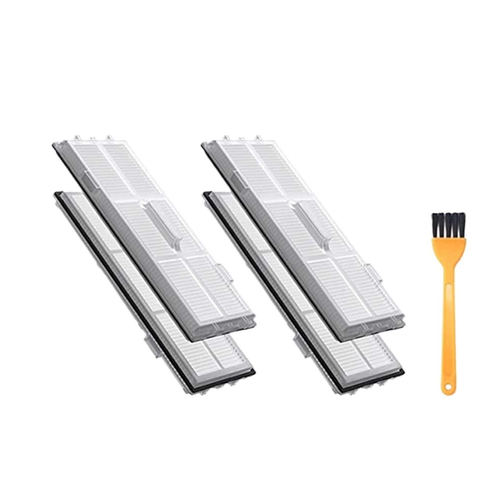 Rynplex for Xiaomi, for Roborock, S7 Staubbox Zubehör T7S Plus Auffangbehälter Waschbarer Filter Roboter-Staubsauger Austauschbare Ersatzteile Roboter-Staubsauger-Mülleimer(5 pcs-01) von Rynplex