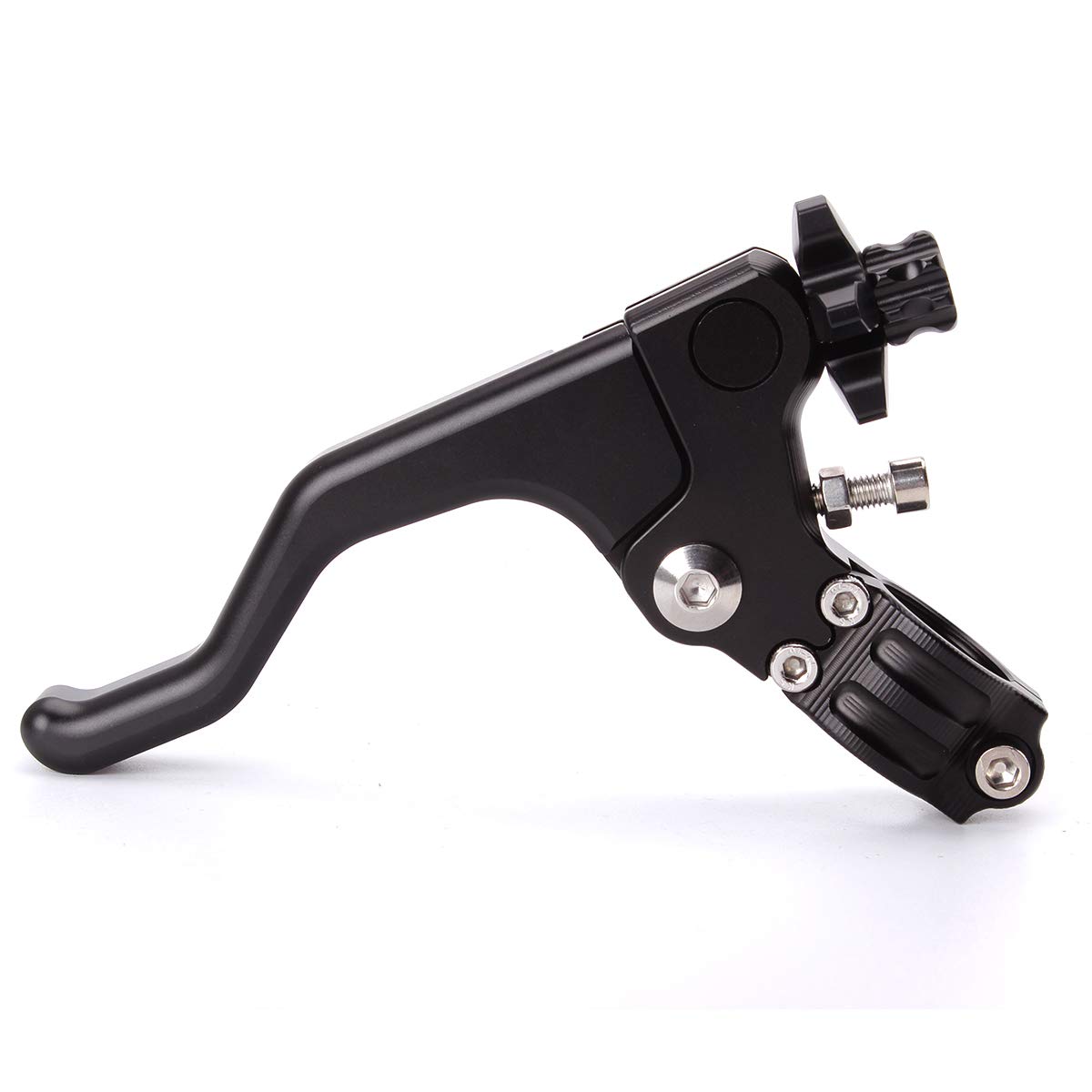 CNC Aluminum Texture Surface Performance Stunt Clutch Lever Mount Bracket Anodized Universal fit for Most Street bikes and Motorcycles with Cable Clutch CNC Aluminum Texture Surface Performance Stunt Clutch Lever Mount Bracket Anodized Universal fit for Most Street bikes and Motorcycles with Cable Clutch von FXCNC