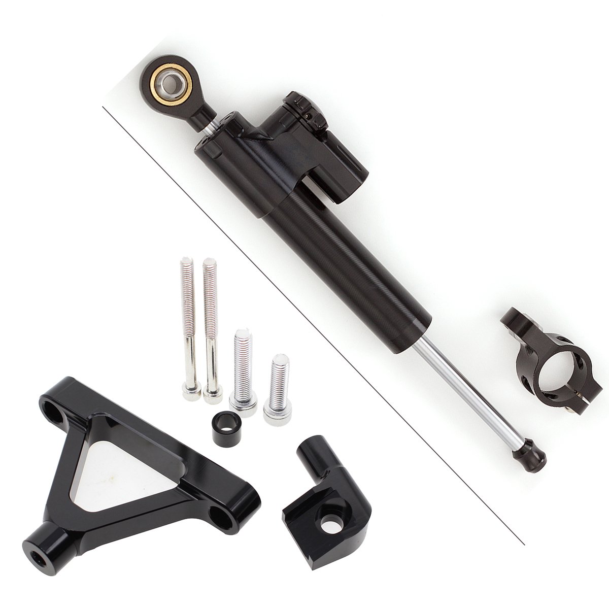 Motorrad CNC Einstellbare Lenkungsdämpfer & Halterung Montagesatz Für Ninja 600 ZX636 ZX6R ZX-6R 2007 2008 Motorrad CNC Einstellbare Lenkungsdämpfer & Halterung Montagesatz Für Ninja 600 ZX636 ZX6R ZX-6R 2007 2008 von FXCNC