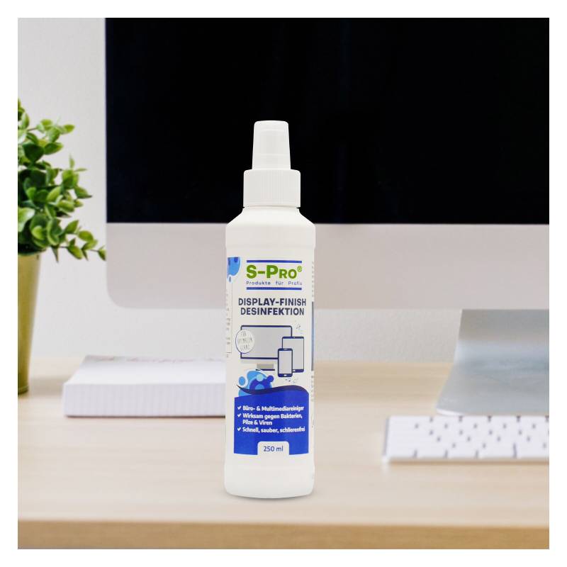 S-Pro® Display-Finish Desinfektion von S-Pro