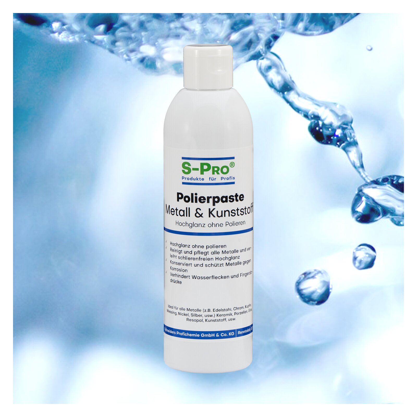 S-Pro® Polierpaste Metall & Kunststoff von S-Pro