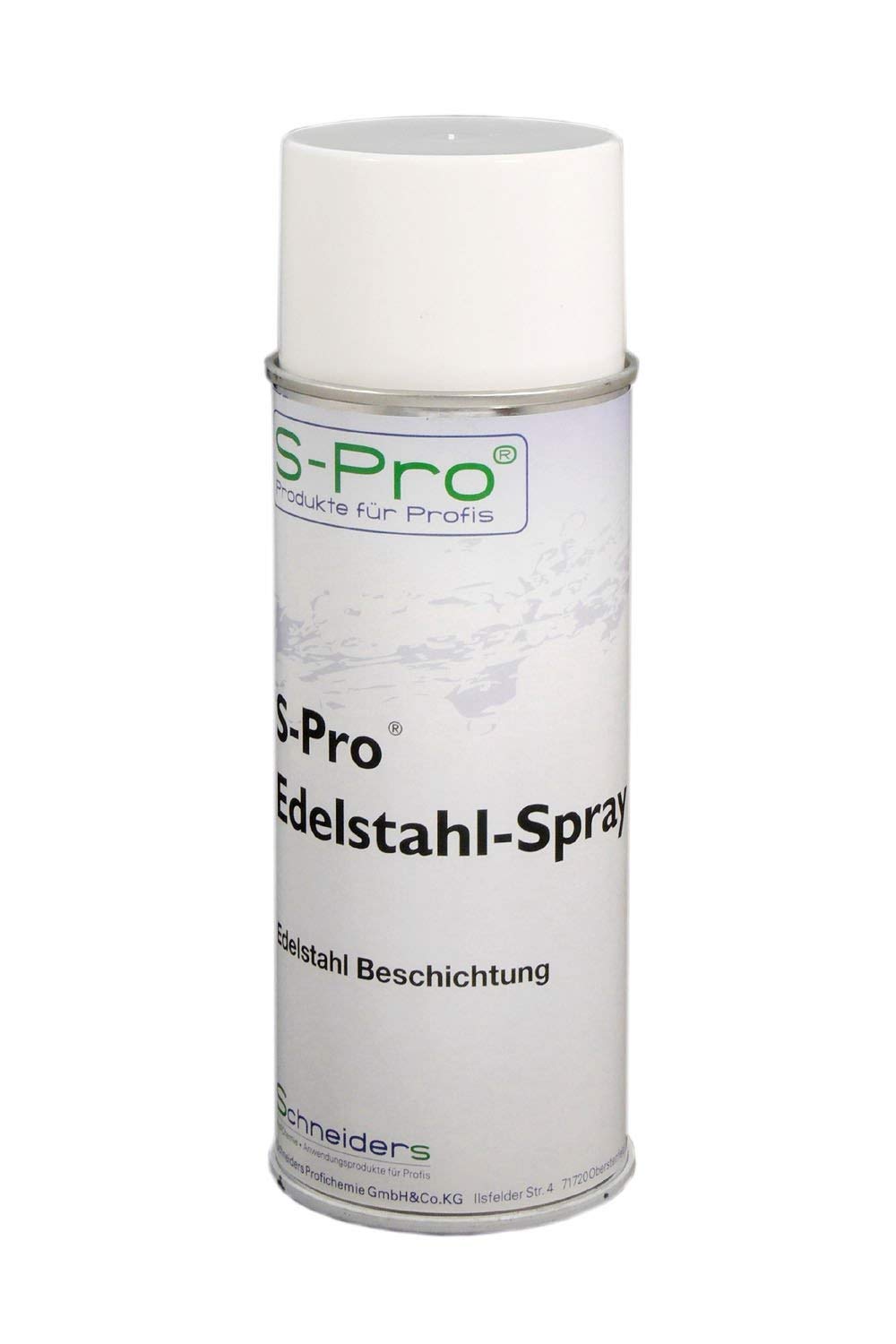 S-Pro Edelstahl-Spray Korrosionsschutz und Lackspray, Oberflächenbeschichtung Spray, Versiegelung, 1 x 400ml Dose im Set von S-Pro