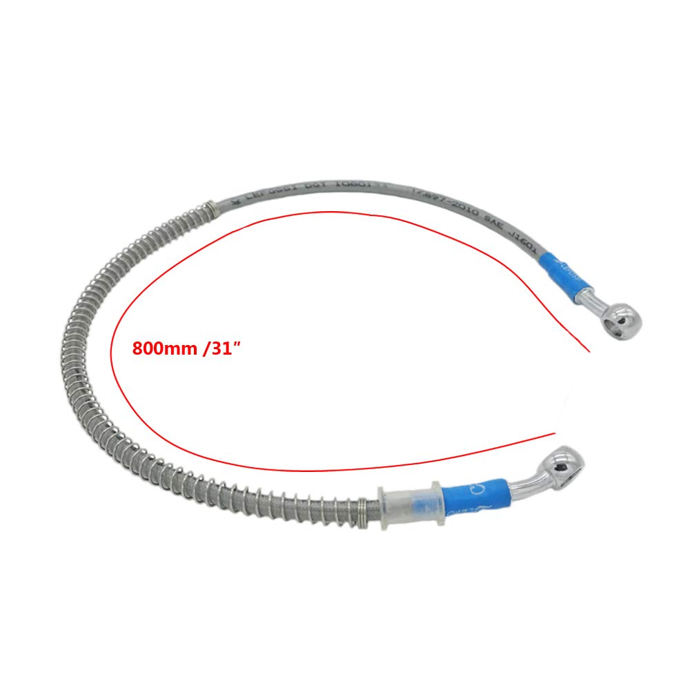 800mm 80cm S SYUU Universal Motorrad Bremsschlauch Geflochtener Hydraulikstahl Stärken Bremskupplungsöl Schlauchleitung Fahren kompatibel mit Pit Dirt Bike Enduro Motocross Street Bikes Sport Bikes 800mm 80cm S SYUU Universal Motorrad Bremsschlauch Geflochtener Hydraulikstahl Stärken Bremskupplungsöl Schlauchleitung Fahren kompatibel mit Pit Dirt Bike Enduro Motocross Street Bikes Sport Bikes von S SYUU
