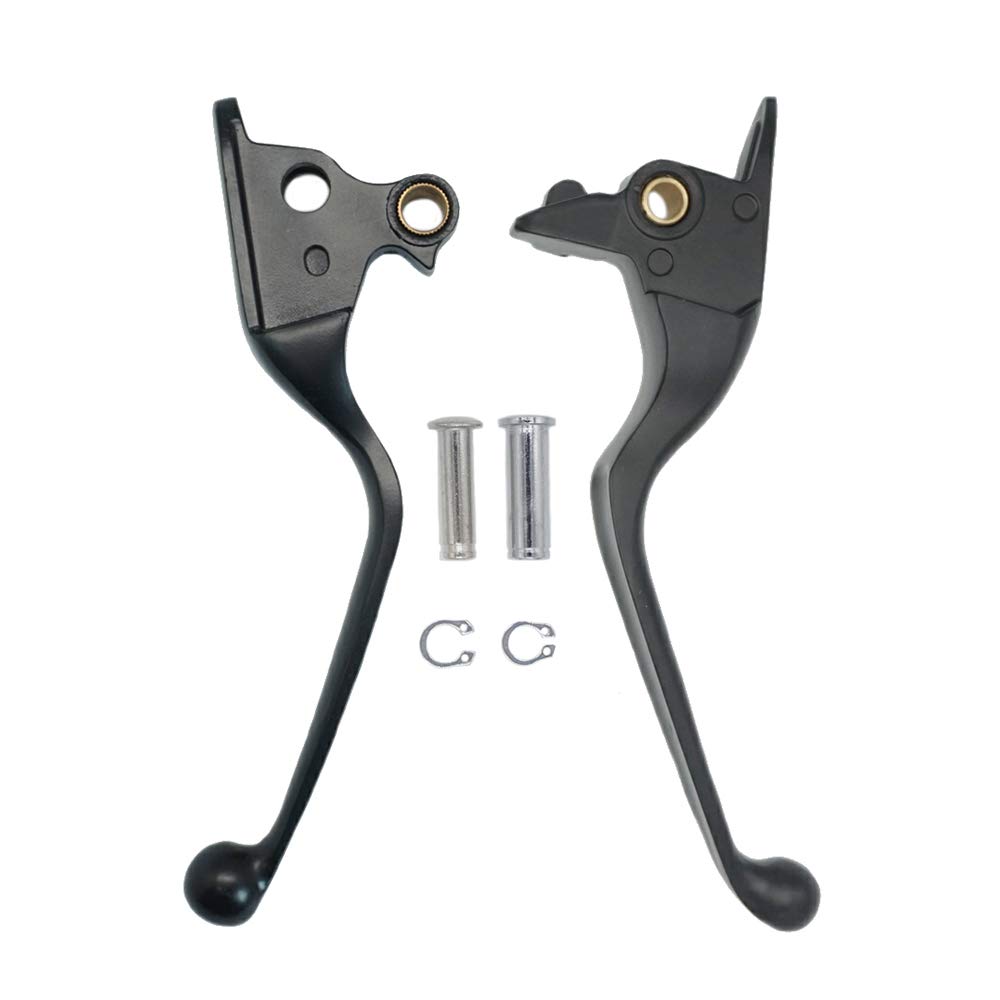 S SYUU Black Hebel Bremsgriff Aluminium Bremshebel Kupplungshebel kompatibel mit Harley Davidson Dyna Softail Fat Boy Low Rider Super Glide Wide Glide Breakout 2018 2019 2020 S SYUU Black Hebel Bremsgriff Aluminium Bremshebel Kupplungshebel kompatibel mit Harley Davidson Dyna Softail Fat Boy Low Rider Super Glide Wide Glide Breakout 2018 2019 2020 von S SYUU
