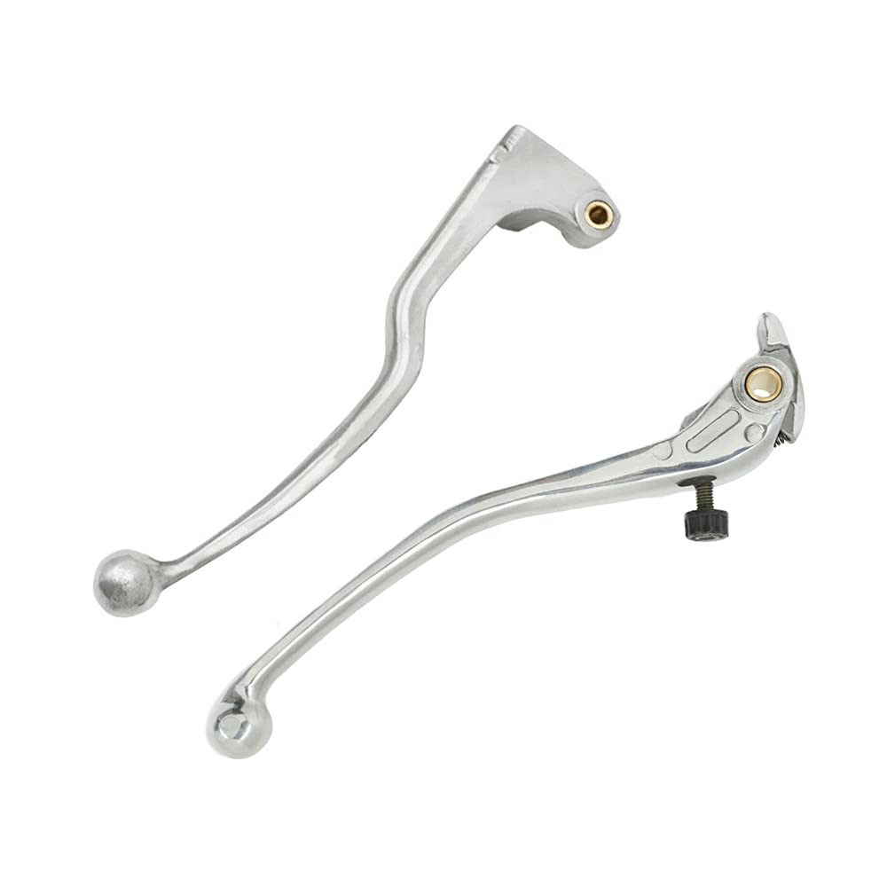 S SYUU Motorrad Hebel Bremsgriff Aluminium Bremshebel Kupplungshebel kompatibel mit Yamaha YZFR1 YZF-R1 YZF-R6 YZFR6 2004 2005 2006 2007 2008 2009 2010 Polished Silver S SYUU Motorrad Hebel Bremsgriff Aluminium Bremshebel Kupplungshebel kompatibel mit Yamaha YZFR1 YZF-R1 YZF-R6 YZFR6 2004 2005 2006 2007 2008 2009 2010 Polished Silver von S SYUU