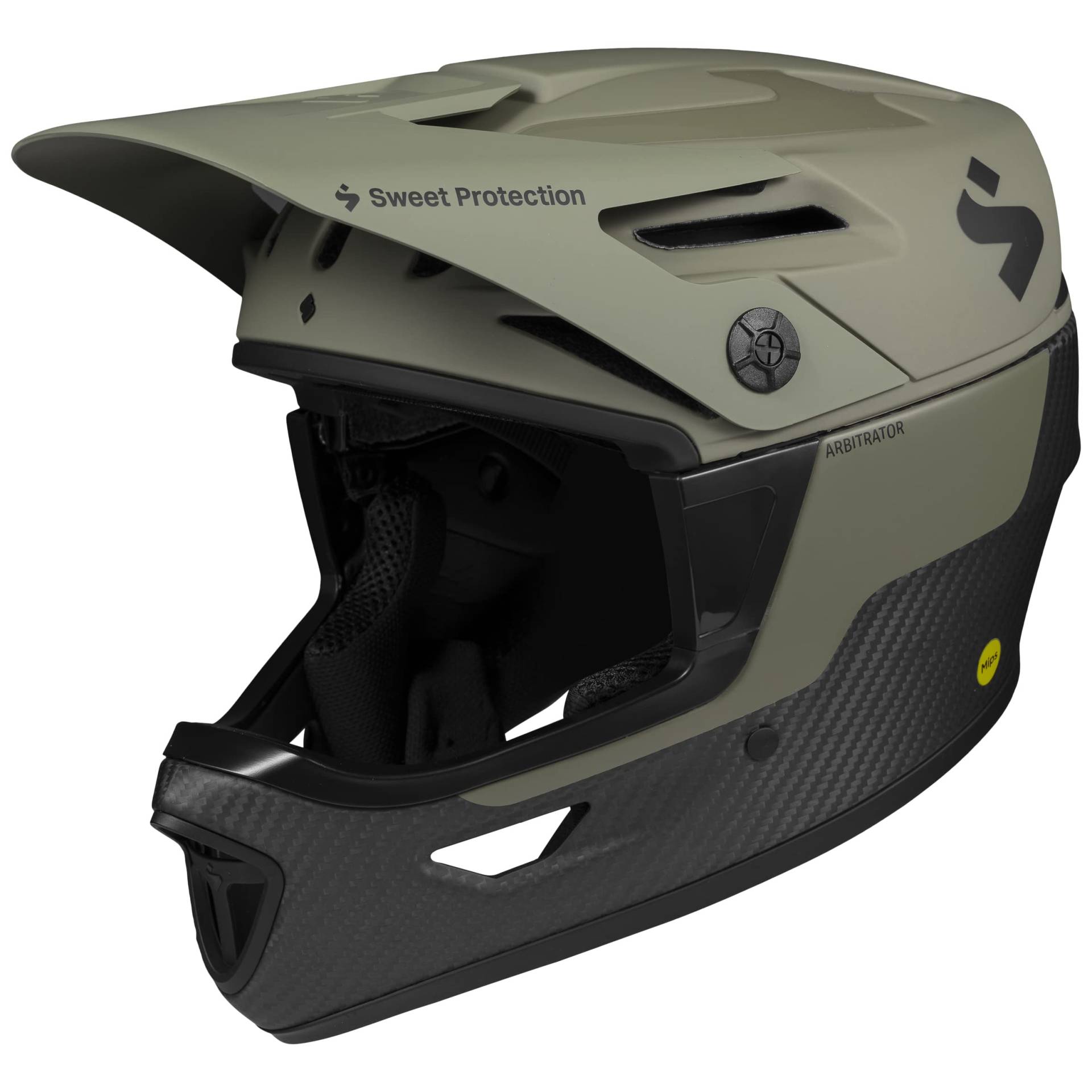 Sweet Protection Arbitrator MIPS Helm Oliv von S Sweet Protection