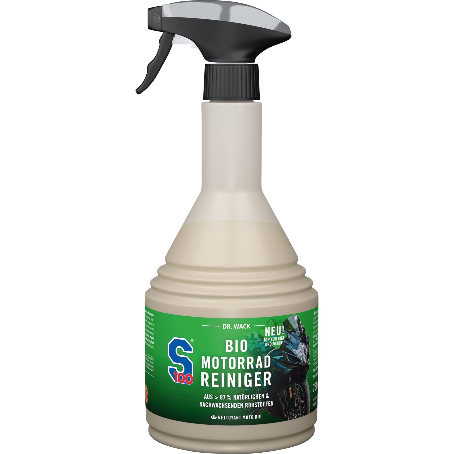 S100 Bio Motorradreiniger 750ml S100 Bio Motorradreiniger 750ml von S100