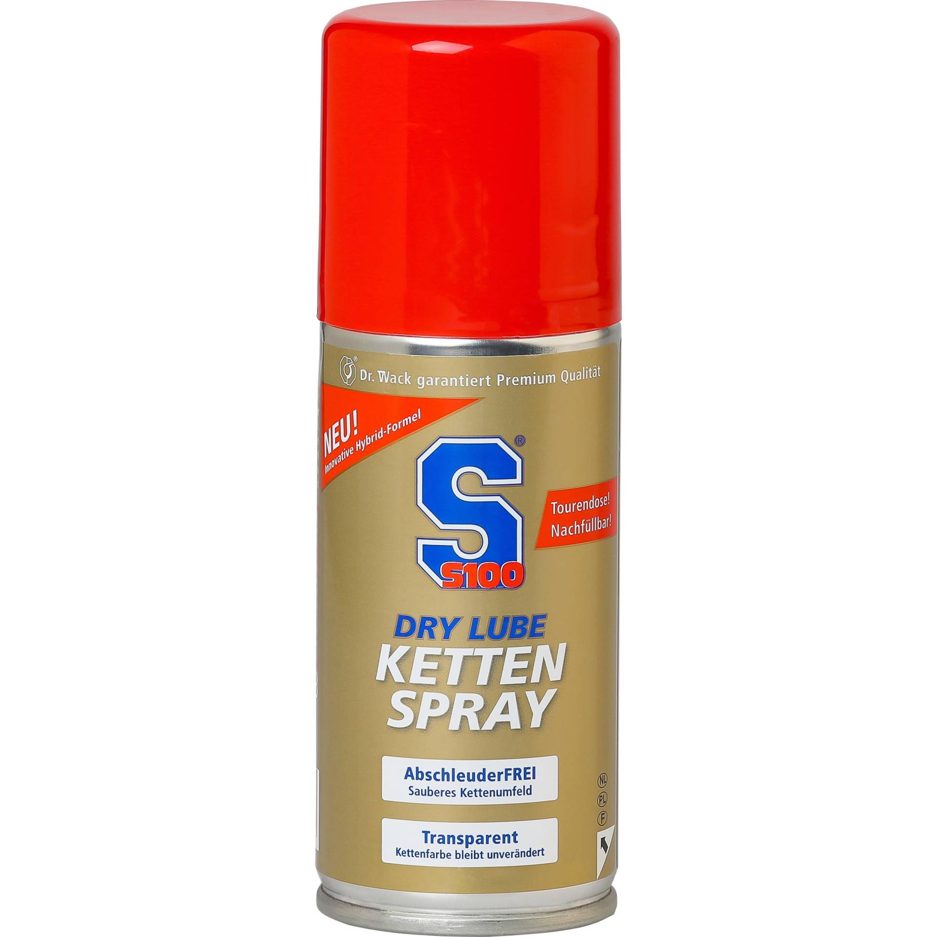 S100 Dry Lube Kettenspray 100 ml S100 Dry Lube Kettenspray 100 ml von S100