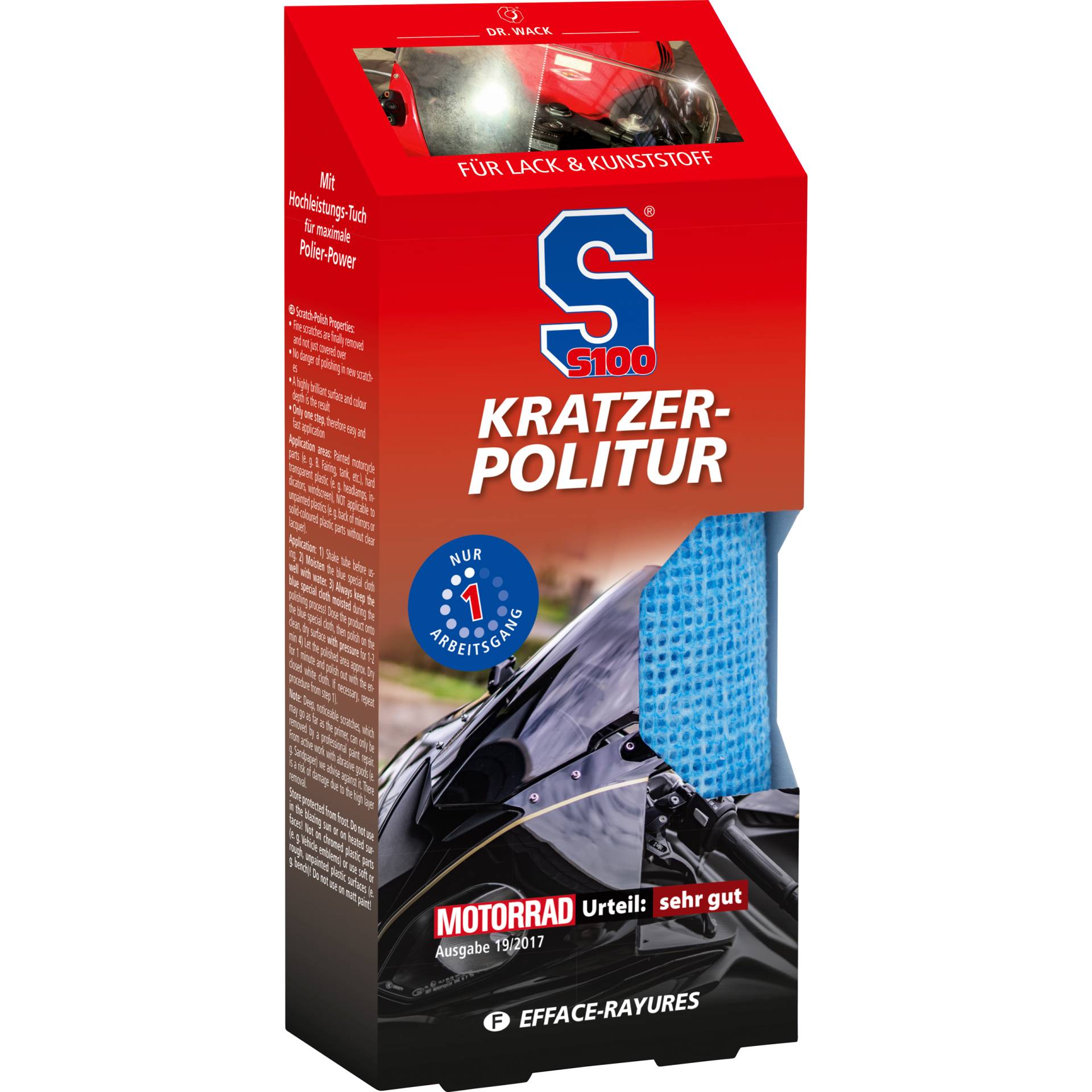 S100 Kratzer-Politur 50ml S100 Kratzer-Politur 50ml von S100