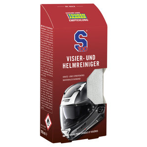 S100 Visier- und Helm- Reiniger mit Tuch, 100 ml von S100
