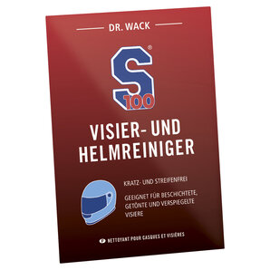 S100 Visier- und Helmreinigungstücher von S100