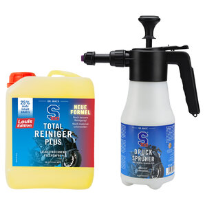 Set: Totalreiniger-Plus + Drucksprüher 2,5L S100 von S100