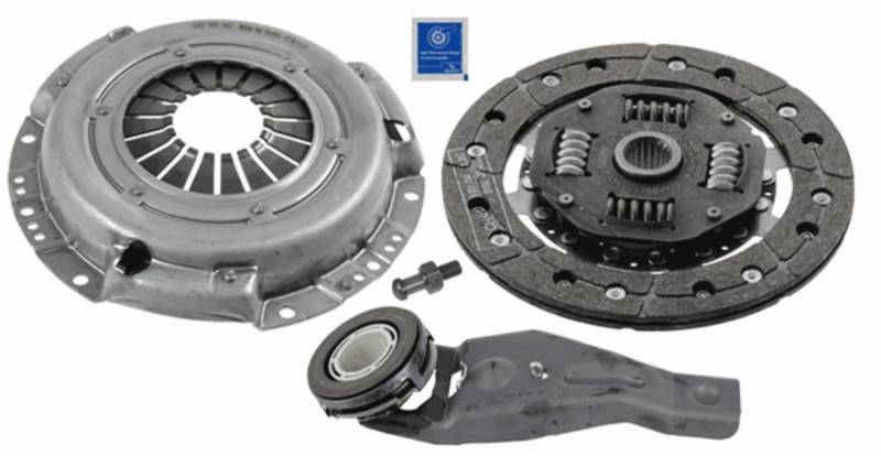 SACHS 3000 951 008 Kupplungssatz für Mazda 3 I (BK) 2003-2009 und Andere Fahrzeuge von SACHS