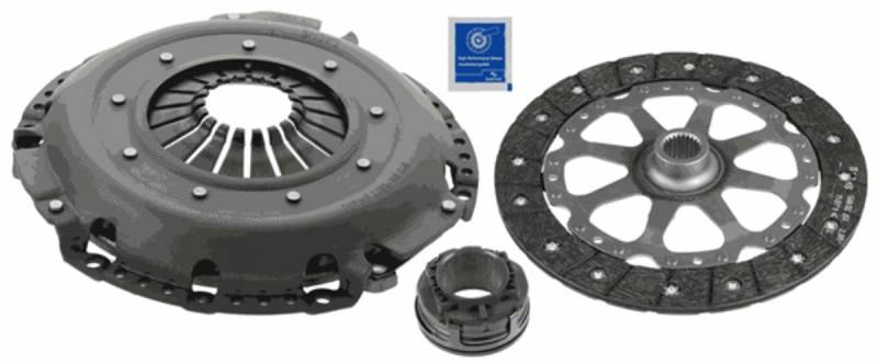 SACHS 3000 951 047 Kupplungssatz für Porsche Boxster (987) 2004-2013 und Andere Fahrzeuge von SACHS