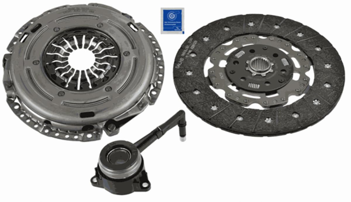 SACHS Kupplungssatz 3000 990 340, OE-Qualität, Kupplungssatz-Austausch beim Auto von SACHS