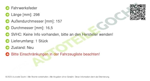 SACHS 993 482 Tieferlegungsfedern SACHS 993 482 Tieferlegungsfedern von SACHS