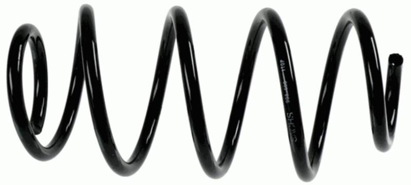 SACHS 998 408 Fahrwerksfeder für Audi A3 Sportback (8PA) 2004-2015 Vorderachse und andere fahrzeuge von SACHS