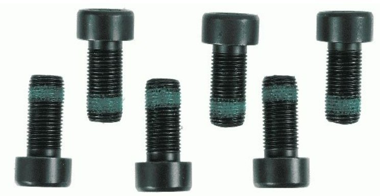 SACHS Schraubensatz, Kupplung VW,AUDI,SKODA 1874 000 089 WHT009773,06508456AA,65900300027 N906650,N90665001 von SACHS