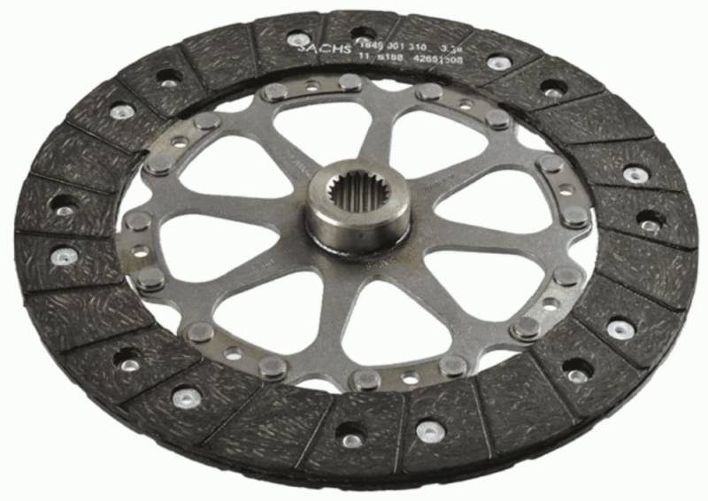 SACHS 1864 506 031 Kupplungsscheibe für Volvo V70 I (875, 876) 1995-2000 und andere fahrzeuge von SACHS
