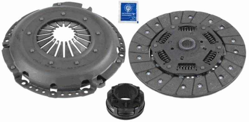 SACHS 3000 723 001 Kupplungssatz für Audi A6 / S6 C4 (4A2) 1994-1998 und Andere Fahrzeuge von SACHS