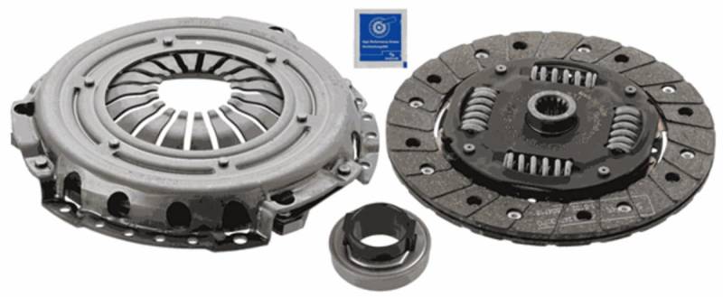 SACHS 3000 951 037 Kupplungssatz für Opel Agila (A) (H00) 2000-2007 und Andere Fahrzeuge von SACHS