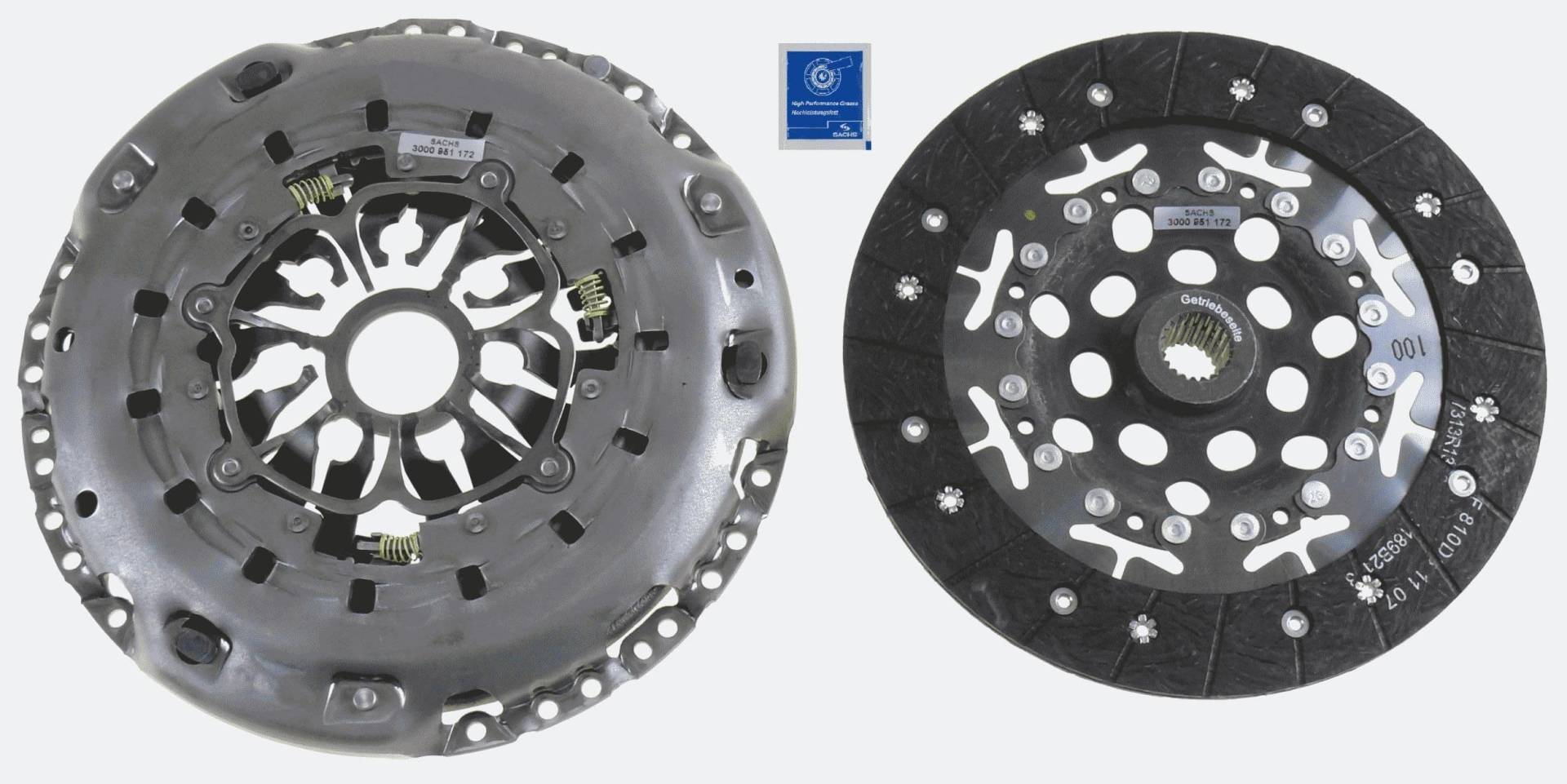 Sachs 3000951172 Kupplung Sachs 3000951172 Kupplung von SACHS