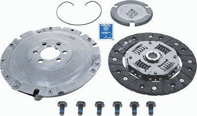 Sachs Kupplungssatz [Hersteller-Nr. 3000160002] für Austin, Mg, Rover, VW von SACHS