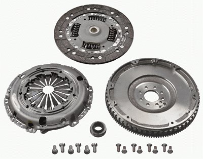 Sachs Kupplungssatz [Hersteller-Nr. 3000950777] für Peugeot von SACHS