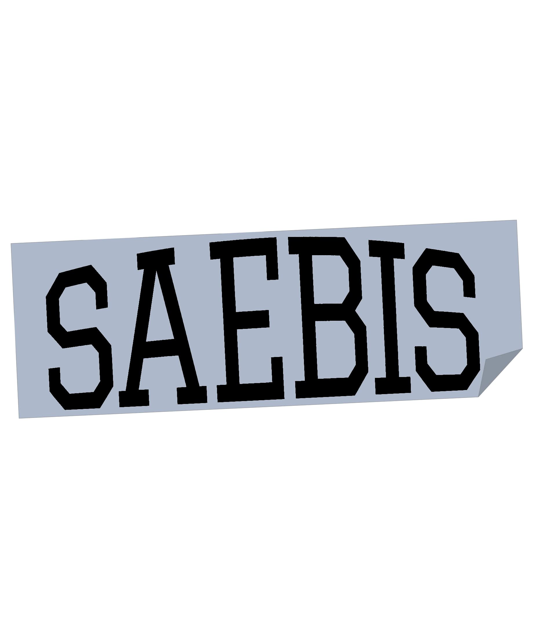 SAEBIS Autoaufkleber Lifestyle weiß oder schwarz - Sticker - Zubehör - Tuning - Autofolie - Klebefolie - Autosticker - Frontscheibe - Heckscheibe (schwarz) von SAEBIS