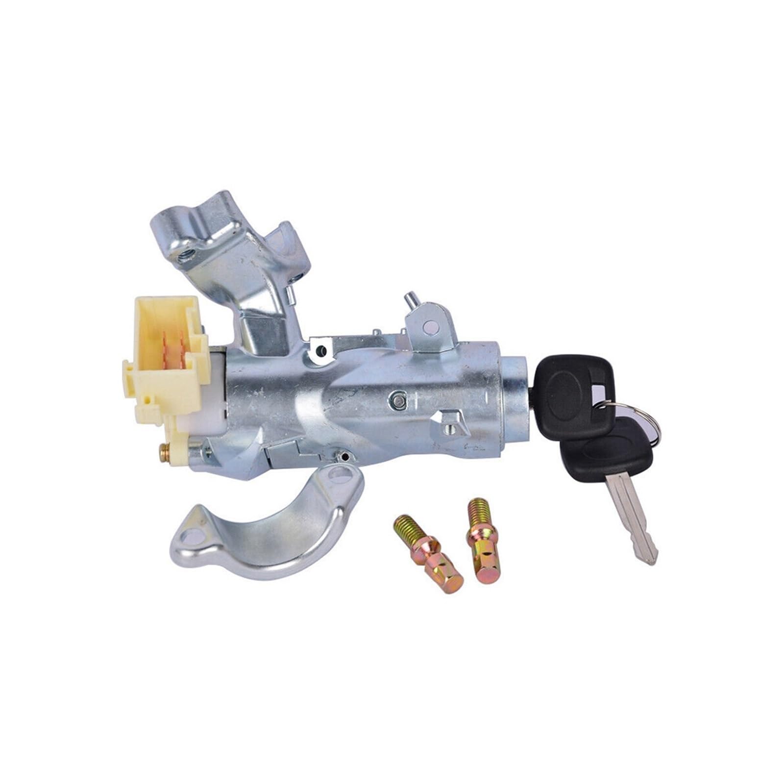 Zündschloss Starterschalter mit Schlüssel Ersatz Zündschlossbaugruppe mit 2 Schlüsseln und Halterung, passend for 1998 1999–2002 Toyota Corolla RAV4 45020-12-11 45250-38010 Auto Zündschalter Lock Barr von SAEHEDRDDF