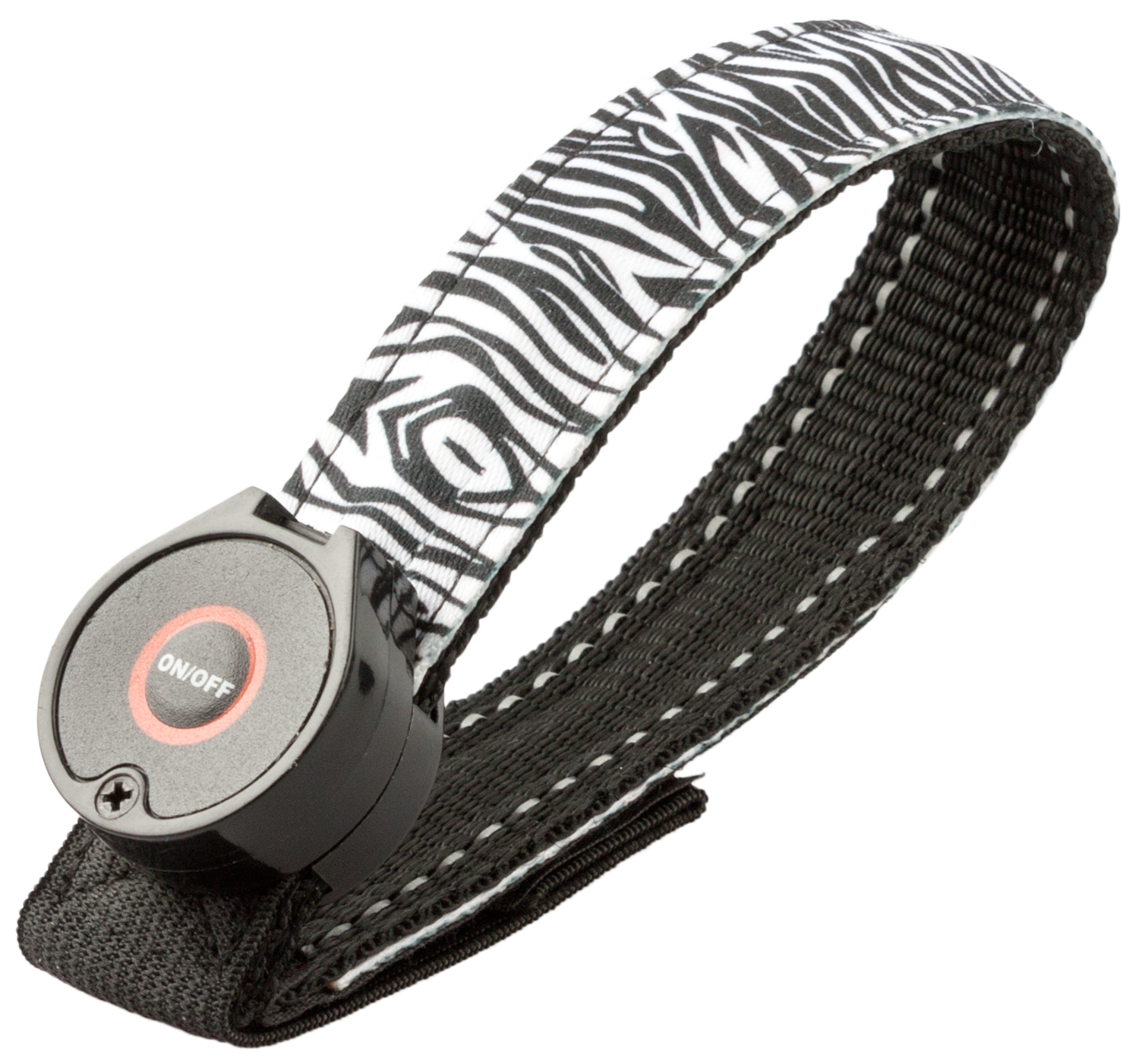 Soft LED Armband Zebra Soft LED Armband Zebra von SAFETYMAKER