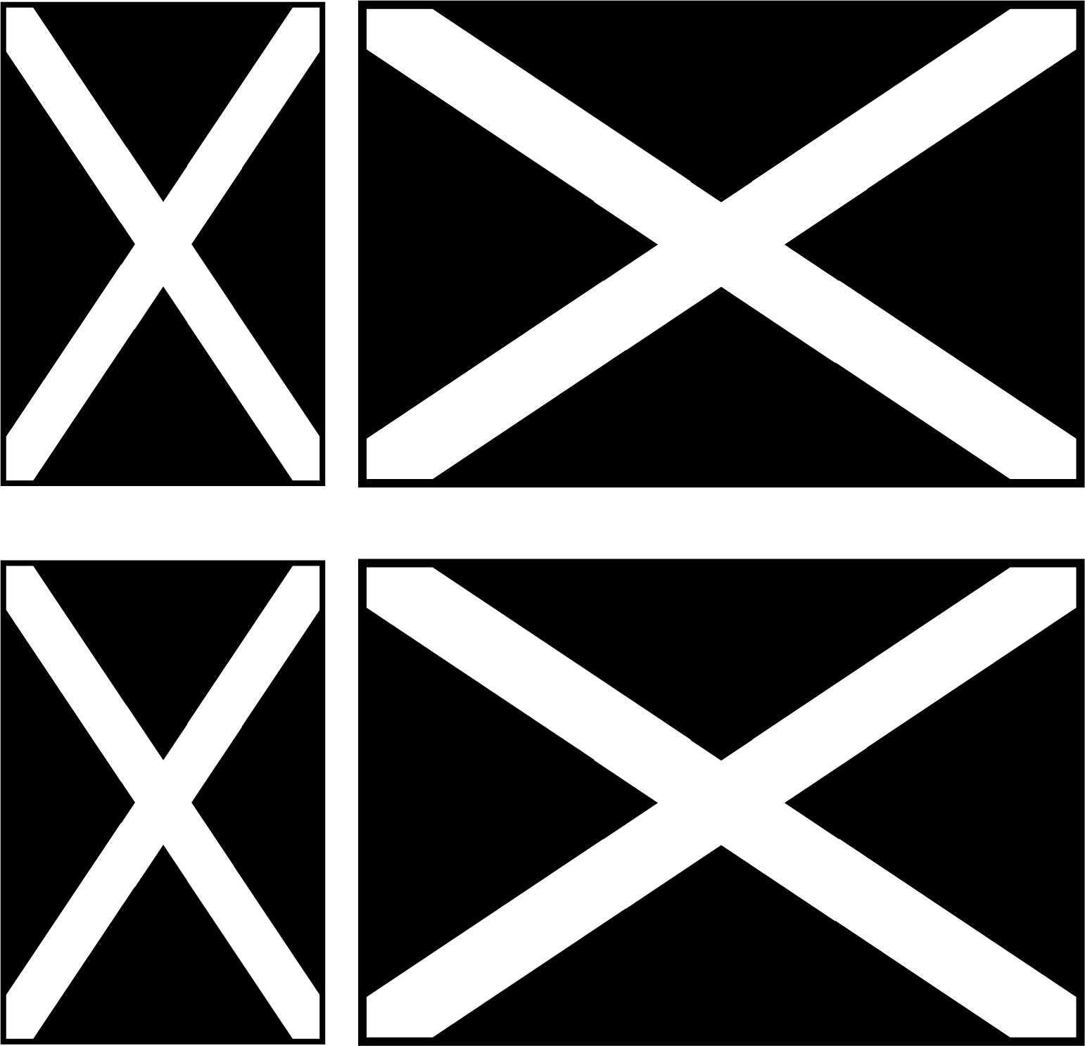 SAFIRMES 6 x Aufkleber aus Vinyl für Auto Motorrad Koffer Laptop Flagge Schottland Schwarz & Weiß von SAFIRMES