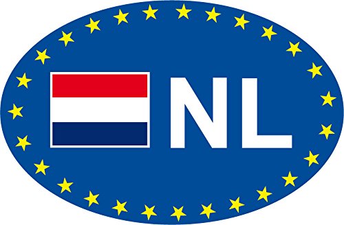 Safirmes 2 x Europa Oval NL Aufkleber Code Land Auto Motorrad 7 x 10 cm Land unten Safirmes 2 x Europa Oval NL Aufkleber Code Land Auto Motorrad 7 x 10 cm Land unten von SAFIRMES