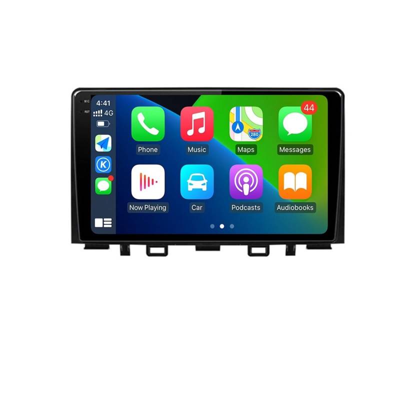 SAFWEL Android 13 WiFi + 4G Fit for Kia Rio Stonic YB 2016 2017-2022 Auto Radio Multimedia Video Player Stereo GPS CarPlay Auto 360 Kamera BT (Size : 2G 32G CAM) von SAFWEL