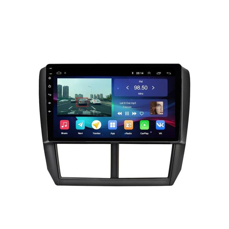 SAFWEL L6Pro Android 2din Auto Radio Android Fit for Subaru Fit for Forester 3 SH Fit for Impreza 2007-2013 Multimedia Carplay Autoardio GPS Kopf Einheit (Size : LQ(1-32GB)-0) von SAFWEL