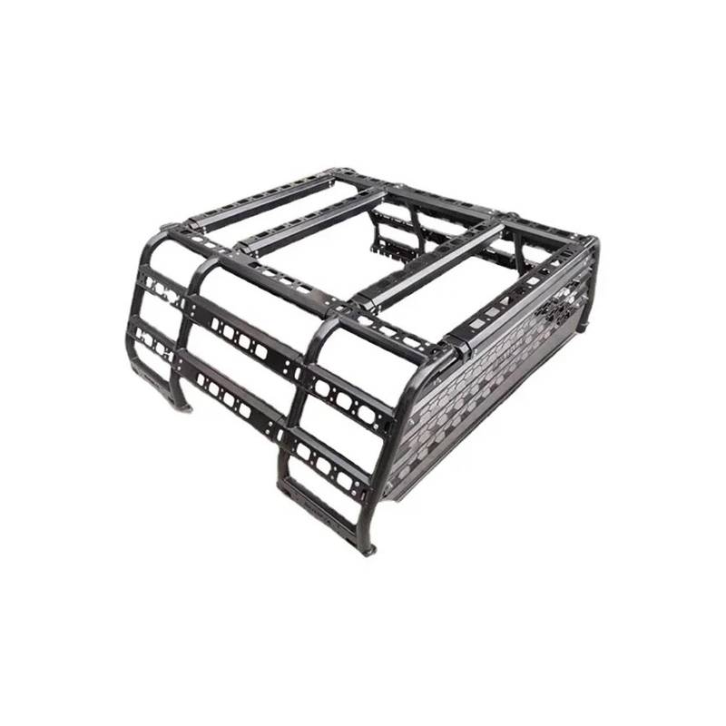Lanliuhui Store Modifizierte Pickup-Portalglockenverlängerung Anti-Roll-Rack Portal-Pickup Anti-Roll-Hinteres Dachgepäckträger Kompatibel mit Isuzu Kompatibel mit D-MAX von SAGESWA