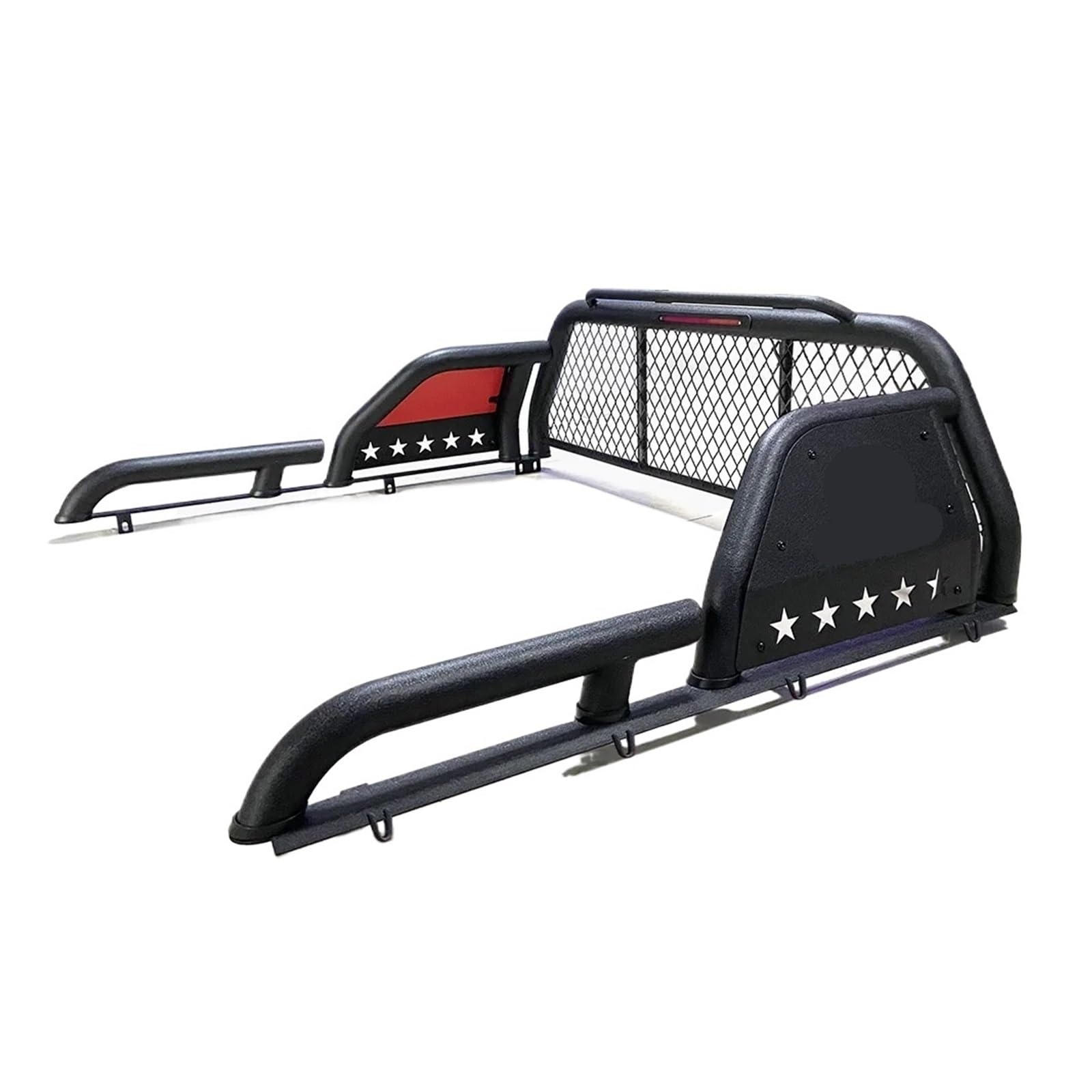 Lanliuhui Store Portalgestell, kompatibel mit DMAX, kompatibel mit Ruimai, kompatibel mit Lingtuo-Pickup-Truck, modifiziertes Anti-Roll-Gestell, Cargo-Box Treasure Offroad.(Black) von SAGESWA