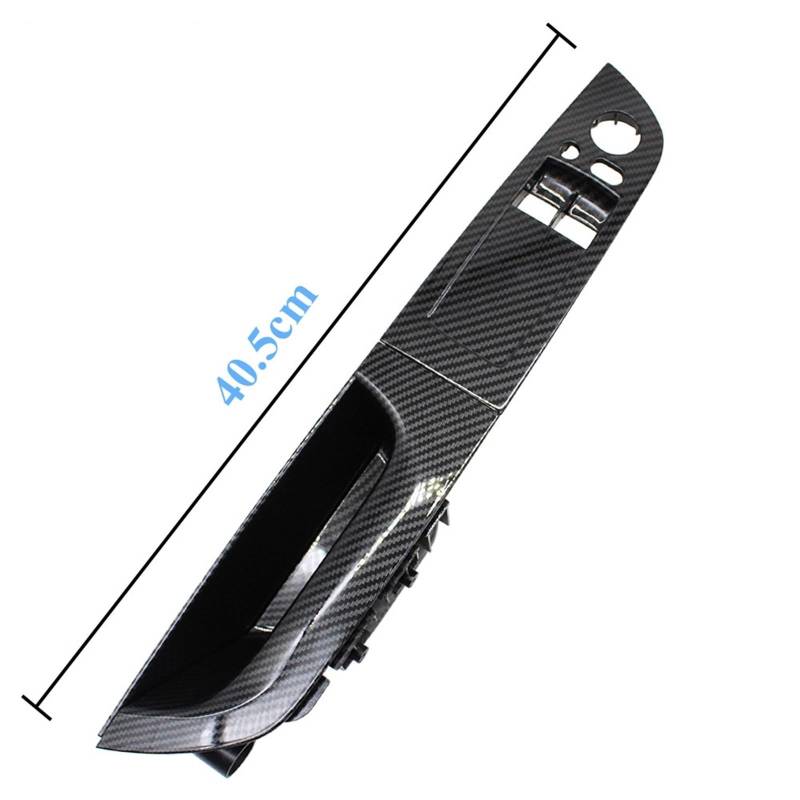 Auto-Innentürgriff Für 3er-Reihe Für E92 COUPE 320i 330i 335i 2007 2008 2009 2010 2011 2012-2014 LHD Innenraum Autotür Linke Armlehne Fensterschalter Panel Griff Ersatz Autotürgriff(LHD For E92 Carbon von SAIBOL