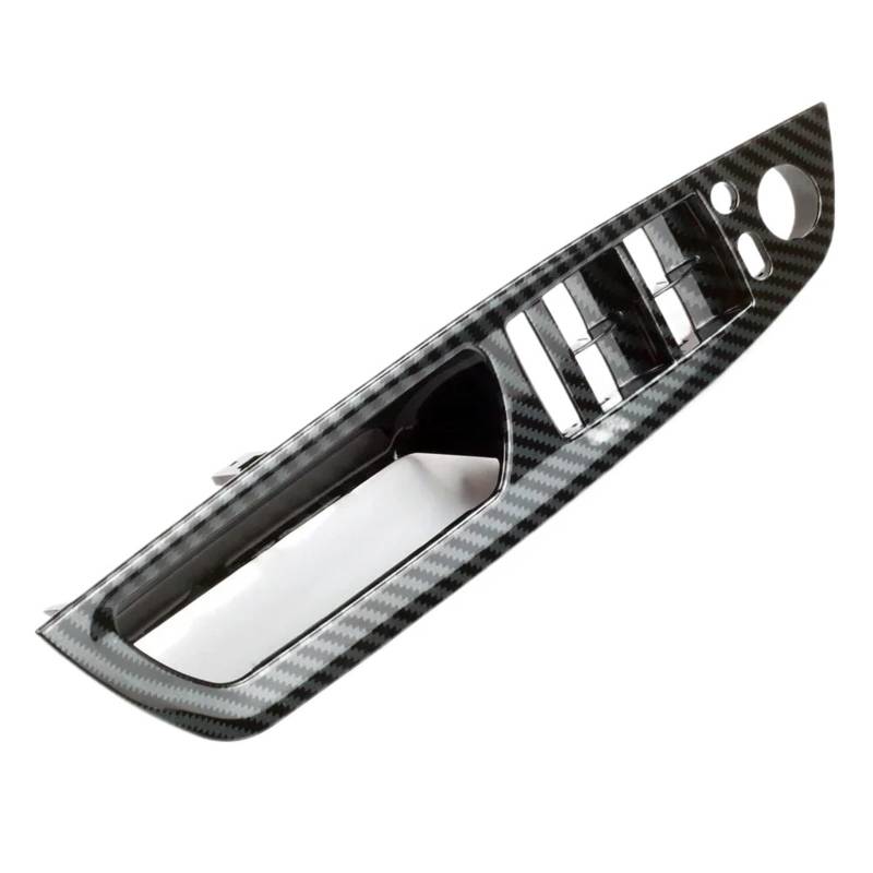 Auto-Innentürgriff Für E70 Für E71 Für E72 Für X5 Für X6 2007 2008 2009-2013 Armlehne Auto Links Vorne Fahrersitz LHD Innentürgriff Innenverkleidung Pull Trim Abdeckung Autotürgriff(LHD-Carbon Fiber) von SAIBOL