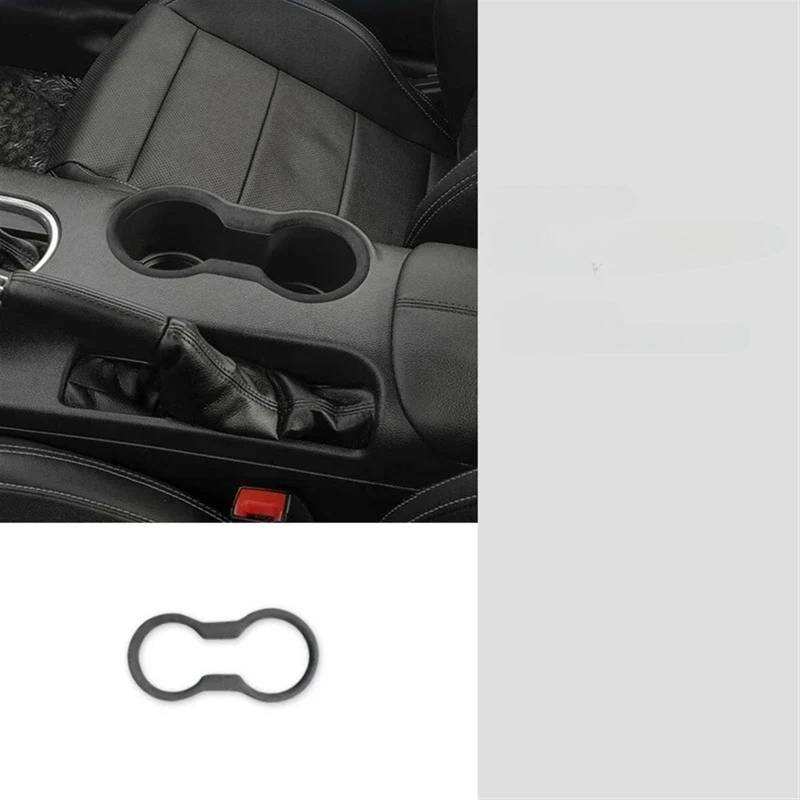 Dekoration Der Mittelkonsole Für Ford Für Mustang 2015 2016 2017 2018 2019 2020-2023 Auto Mittelkonsole Armlehne Box Deckel Panel Schaltknauf Abdeckung Lenkrad Trim Aufkleber Automobilinnenraum(Water von SAIBOL