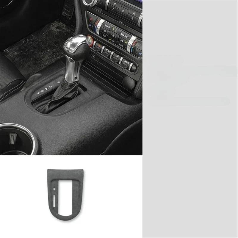 Dekoration Der Mittelkonsole Für Ford Für Mustang 2015 2016 2017 2018 2019 2020-2023 Auto Mittelkonsole Armlehne Box Deckel Panel Schaltknauf Abdeckung Lenkrad Trim Aufkleber Automobilinnenraum(Center von SAIBOL