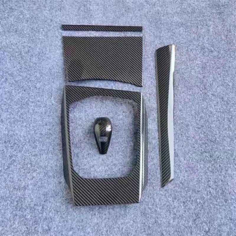 Dekoration Der Mittelkonsole Für G20 Für G28 Für 3 Serie 2019 2020 Auto Center Konsole Dekoration Panel Abdeckung Trim Zubehör Carbon Faser Automobilinnenraum(5 Pcs) von SAIBOL