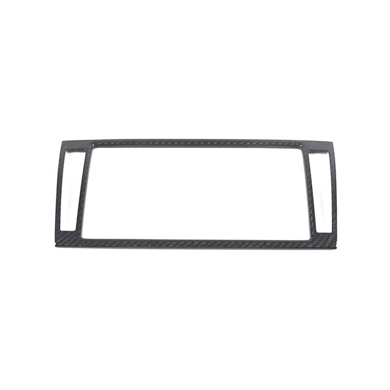 Dekoration Der Mittelkonsole Für Jaguar Für F-Typ 2013 2014 2015 2016 2017 2018 2019 2020 2021 2022 Carbon Faser Auto Navigation Bildschirm Rahmen Dekoration Zubehör Automobilinnenraum(Kohlefaser) von SAIBOL